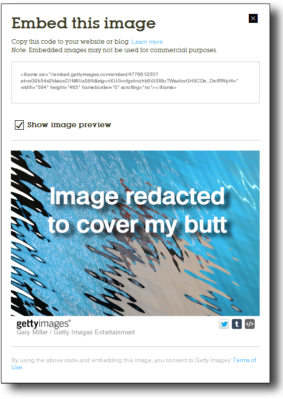 Getty Embedded Viewer