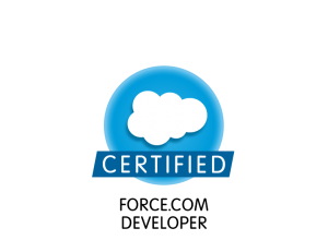 Salesforce.com Certified Force.com Developer logo