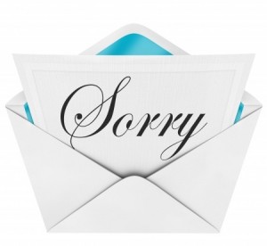 apology email